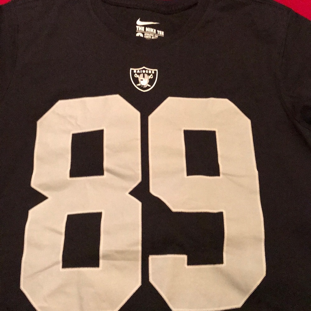 Nike tee athletic cut, Raiders